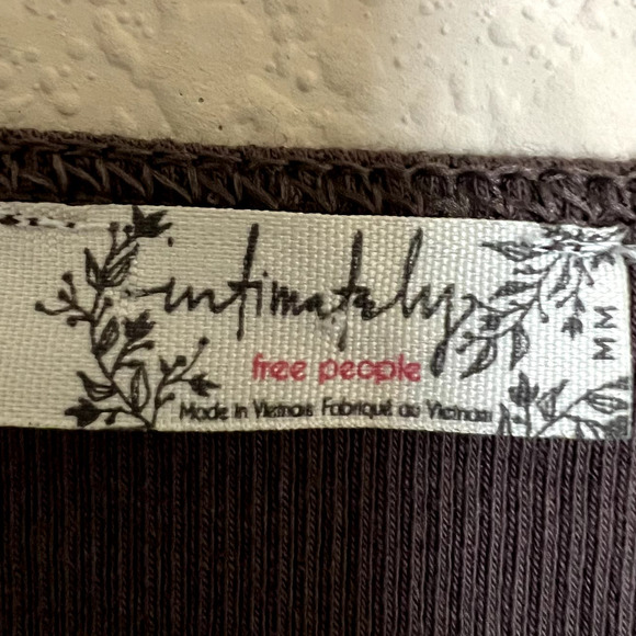 Intimately Free People Brown Bodysuit Sz Medium - Picture 3 of 7